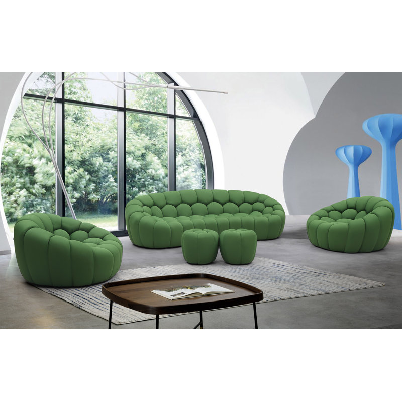 Latitude Run® 105'' Curved Sofa Wayfair